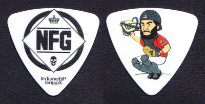 Neu Found Glory Ian Grushka Baseball Fänger Gitarre Pick - Nfg - 2016 Tour
