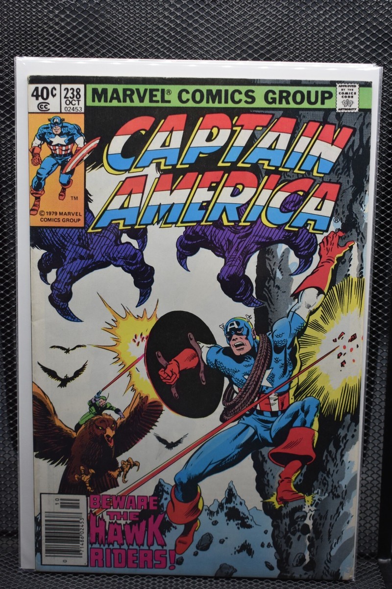 Captain America #238 Marvel Comics 1979 John Byrne Cover Nick Fury