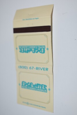 Edgewater Hotel and Casino Laughlin Nevada 30 Strike Matchbook Cover