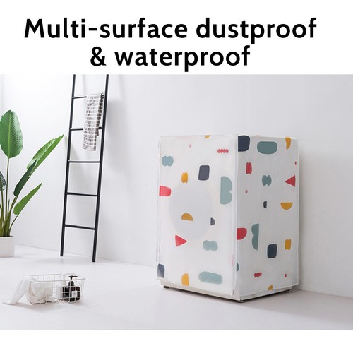Washing Machine Dust Cover Laundry Washer Dryer Protector Dustproof Waterproof - Picture 2 of 9