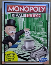 Monopoly Rivals Edition -  2 Player Game Hasbro Gaming Parker Bro New Sealed