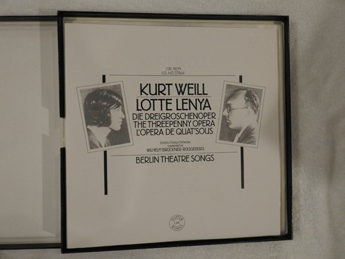 Lotte Lenya / Kurt Weill / Bertolt Brecht "Threepenny Opera" NEW PROMO 2 VINYL! - Picture 5 of 8