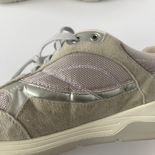 EarthTraveler FY 515 Sneakers Smokey Gray Suede Leather Lace Up Running Sz 10 B - Picture 17 of 24