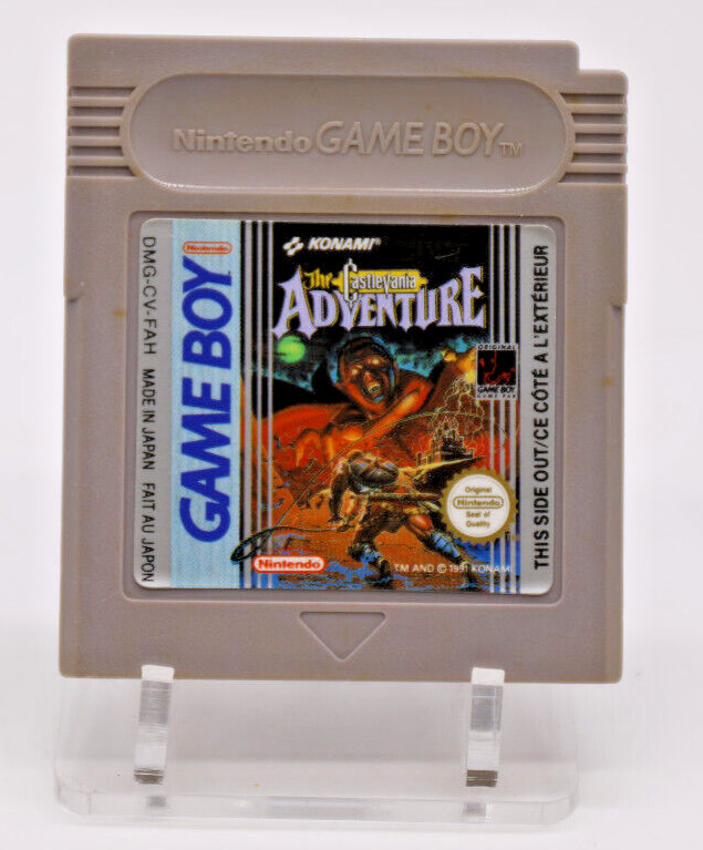 The Castlevania Adventure (version FAH) sur Nintendo Game Boy 100% authentic
