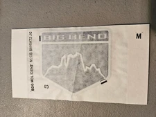 2021-2024 Ford Bronco BIG BEND SASQUATCH OEM BADGE Emblem R/L #M2DBS000A72JC