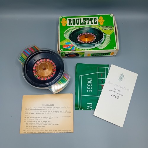 Roulette Game Travel Case Wheel Boxed Manual Vintage FLTFPL eBay