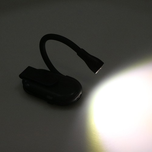 Mini LED Eye Protection Book Night Light Adjustable Clip 360° Flip Study Lamp - Zdjęcie 9 z 14