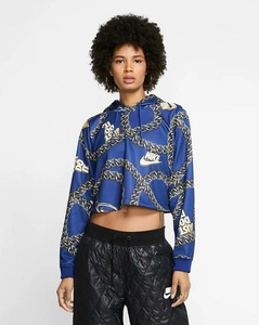 nike icon clash crop top