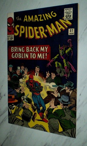 Amazing Spider-man #27 NM/MT 9.8 White 1965 Marvel Silver Age Comic Green Goblin