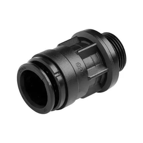 John Guest Speedfit Acetal Straight Adaptor 15mm x 1/2 BSP Connector