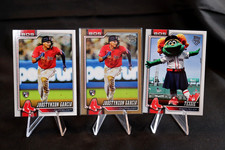2026 Topps Series 1 Jhostynxon Garcia Gold Border /2026, Base & Red Sox Mascot