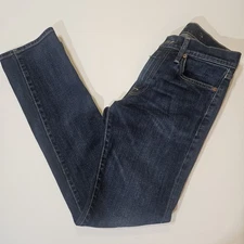 Lucky Brand Womens 121 Slim Jeans Size 30×32 Dark Wash Straight Leg Casual Denim