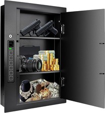 Biometric Wall Safe, Hidden Fingerprint Security Wall Safe, In Wall Safe Between