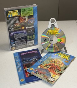 Ultraverse Prime & Microcosm (Sega CD, 1994)  CIB, Reg. Cards, Tested