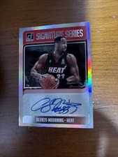 2018-19 Panini Donruss Optic - Signature Series Alonzo Mourning #SG-AMG (AU)