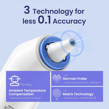 Ear Thermometer, Digital Ear Thermometer for Kids and Adults, High Accuracy B...