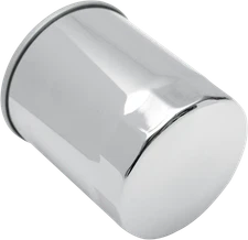 DRAG SPECIALTIES Oil Filter - Chrome - For FXR/Softail/Sportster/Touring