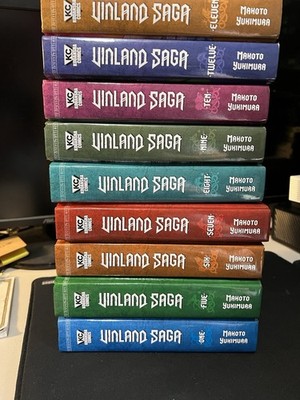 Vinland Saga Hardcover Manga Lot 9 Volume 1 And 5-12 English Yukimura Great Cond