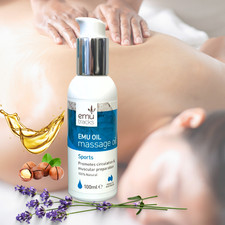 Emu Tracks Sports Massage Oil 100ml