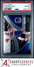2021 PANINI PRIZM DOMINANCE #14 STEPHEN CURRY PSA 10