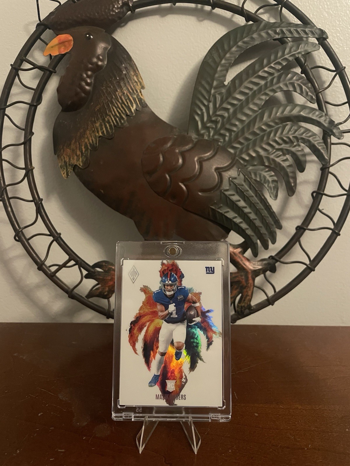 2024 Panini Phoenix - Color Blast Malik Nabers #CB-MNS (RC)