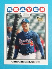 2008 Topps Gregor Blanco RC #468 Braves