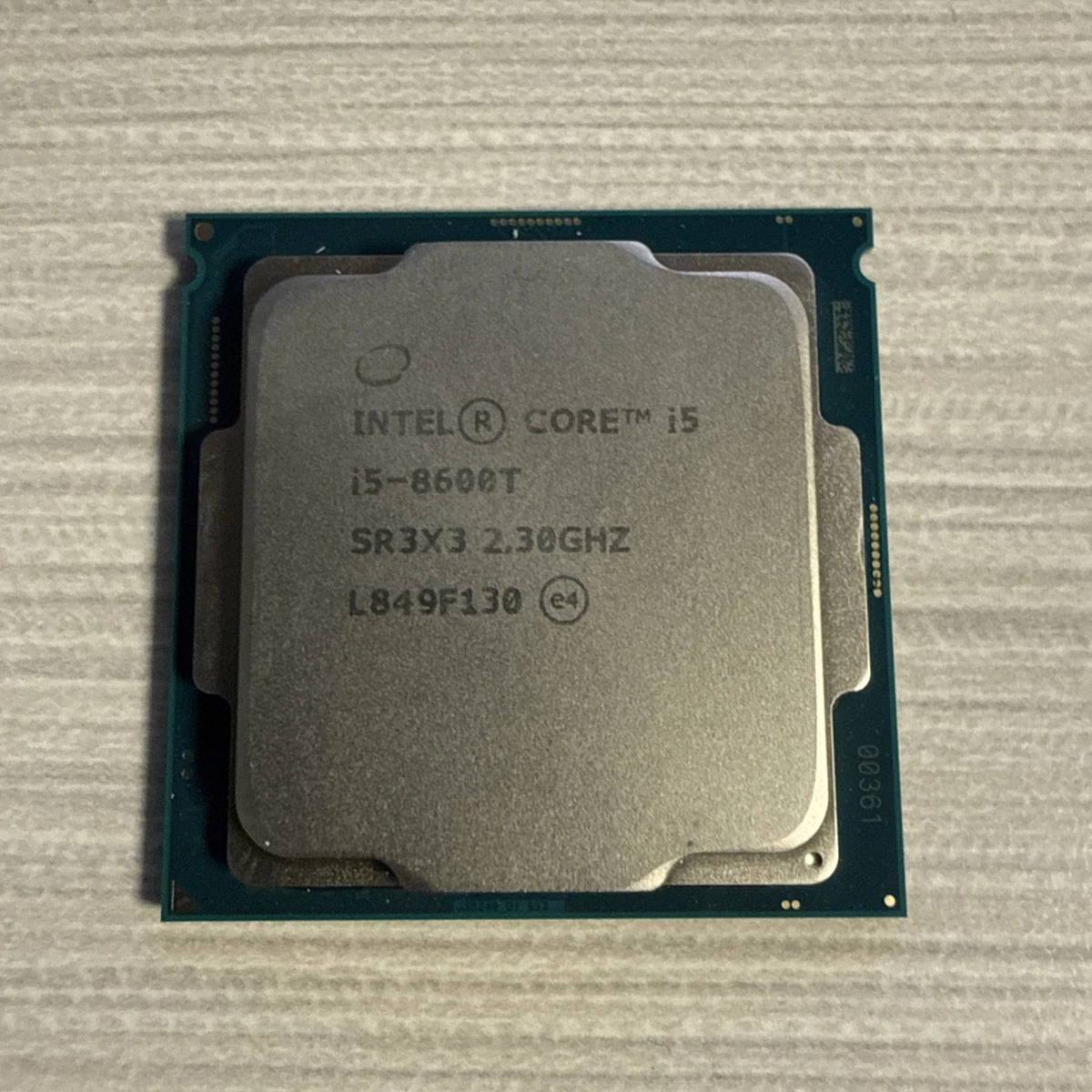 CPU Intel core i5 8600T INTEL CORE I5-8600T @ 2.3GHz LGA 1151 PROCESSOR | eBay
