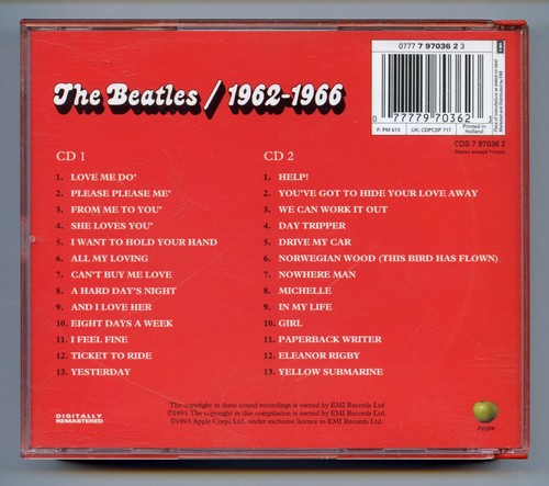CD Beatles Bundle Live at the BBC Please Please Me With The Beatles 1962-1966 - Picture 7 of 9