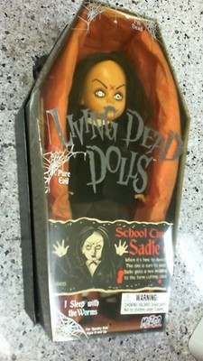 2000 Living Dead Dolls School Time Sadie Mezc 99913 lot 52 with X