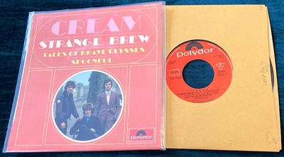 Cream: Strange Brew 45 EP Polydor/France w/picture sleeve VG+