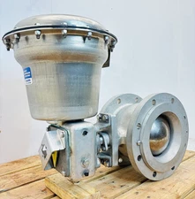 Dezurik 8” VPB V-Port Ball Control Valve with Rotary Diaphragm Actuator, New