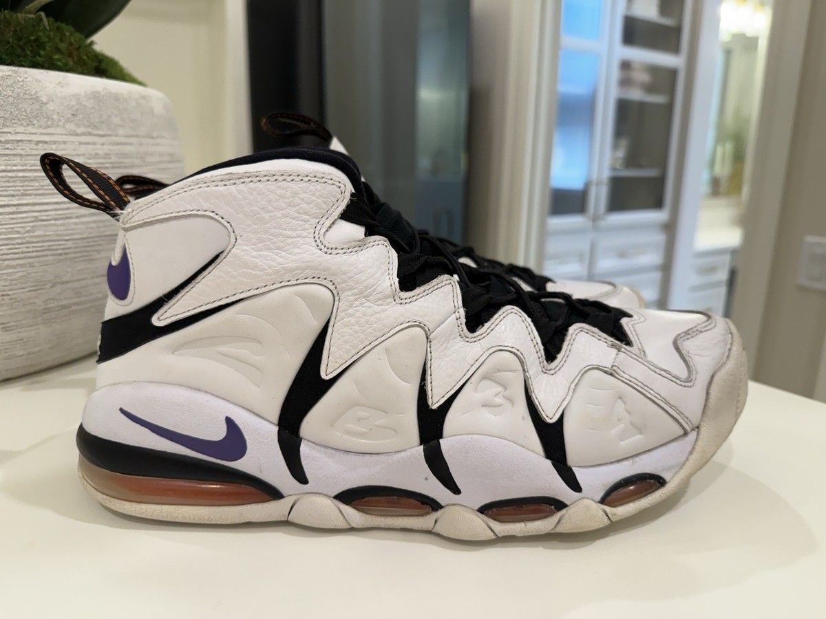 Nike Air Max CB 34 White Varsity Purple Mens Basketball Shoes Size