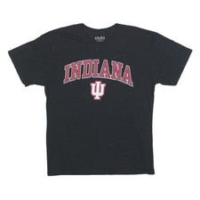 OLD VARSITY BRAND Herren T-Shirt schwarz Indiana Grafik L Kurzarm Rundhals