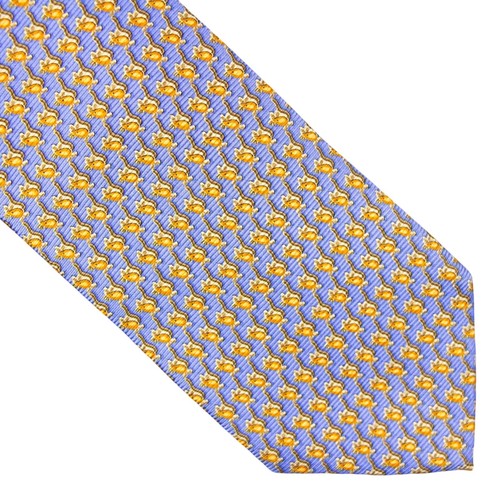 Recent Luxury Ermenegildo Zegna Mens Blue Quadri Neck Tie 100% Silk