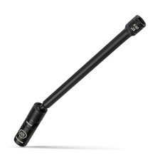 5/8" Swivel Magnetic Spark Plug Socket, 1MM Thin Wall Spark 5/8" x 3/8" x 10"