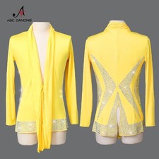 Men Latin Dancewear Performance Dance Clothing Sport Costume Practice Outfit