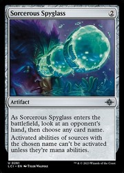 Sorcerous Spyglass 261 Uncommon The Lost Caverns of Ixalan MTG