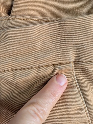 Carhartt WIP Sid Pant Size W30 L32 Nude Chino Slim Tapered Work Wear Trousers - Foto 7 di 17