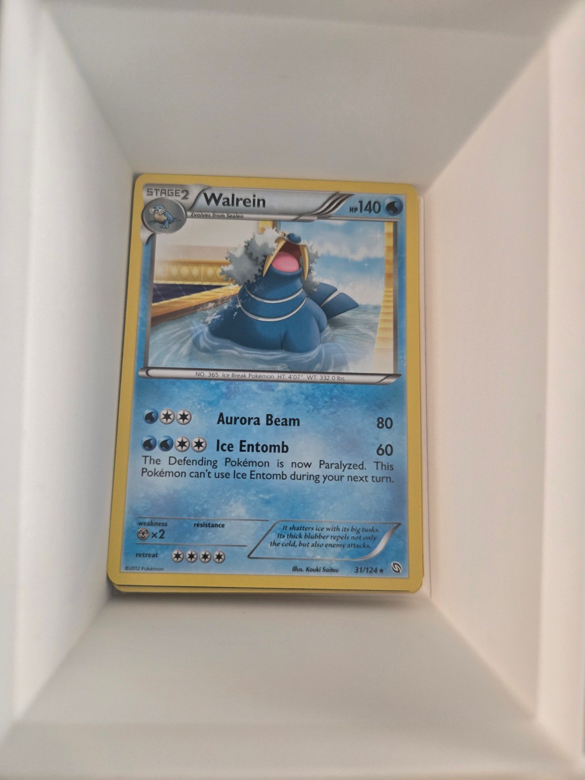 Walrein Rare Dragons Exalted 31/124 NM