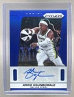 Arike Ogunbowale 2025 Panini WNBA Prizm #TB-AO Blue Throwback Auto /75