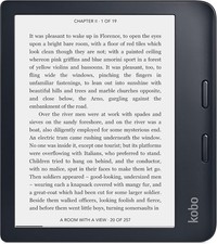 COME NUOVO Kobo Libra 2 nero 7" lettore e-book impermeabile 32 GB N418 display