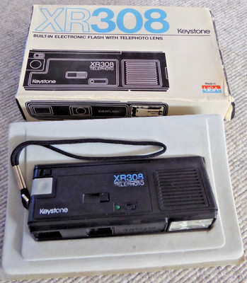 Keystone XR308 Pocket Kamera - Sammlerstück Vintage 80er-Jahre