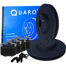 2x QUARO Bremsscheiben 348mm Bel�ge WAKO Vorne f�r BMW 3-8 X3-X5 M-Sportbremse