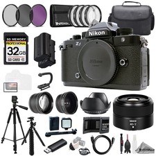 Nikon ZF NIKKOR Z 40mm f/2 Lens 32GB Ext Bat 9 PC Filtr-MEGA Kit