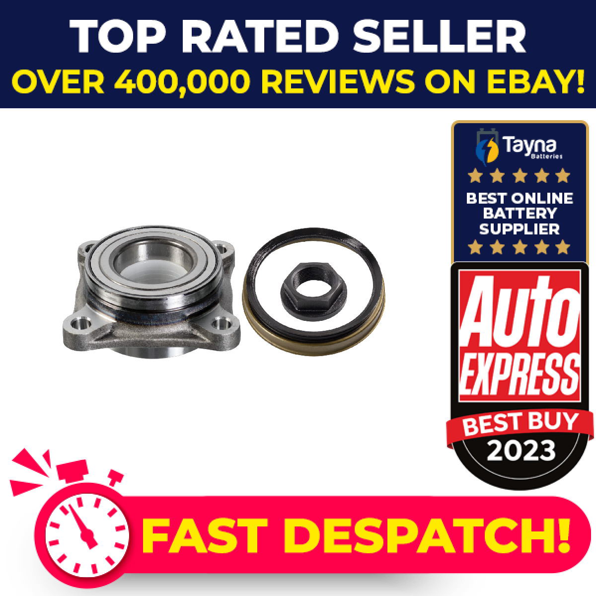 Wheel Bearing Kit fits TOYOTA LAND CRUISER PRADO GDJ15, J15 2.8D 2015 on 1GD-FTV