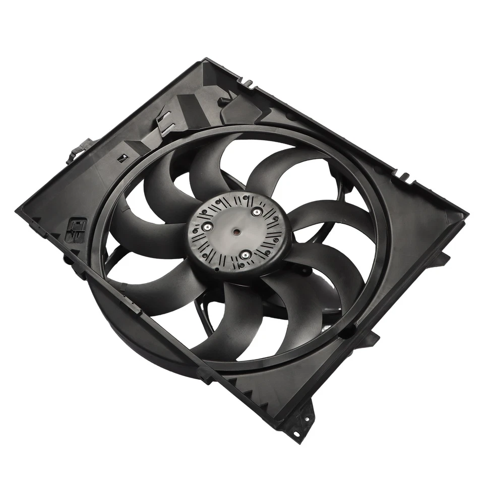 Conjunto de ventilador de refrigeração radiador 600W para BMW E90 128i 323i 325i 328i 17427562080 - Imagem 3 de 4