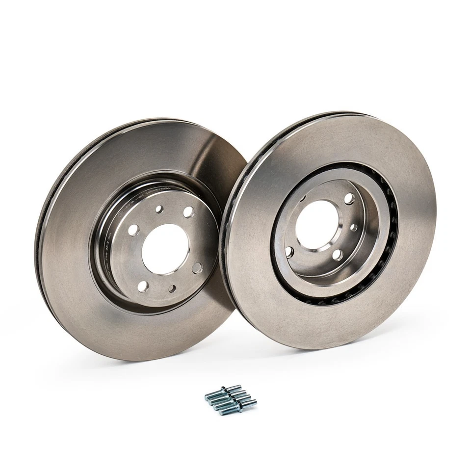 COPPIA DISCHI FRENO DELPHI per Abarth 500 (150)(2008->) 1,4 - 99kw 134cv 16v tur - Immagine 3 di 4