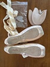 Mirella MS140 5 XXX Pointe Shoes Ballet with Bag and Accessories