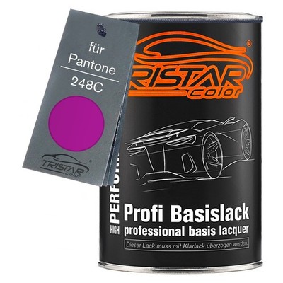 Autolack Dose spritzfertig für Pantone 248C Violet Basislack 1,0 Liter 1000ml