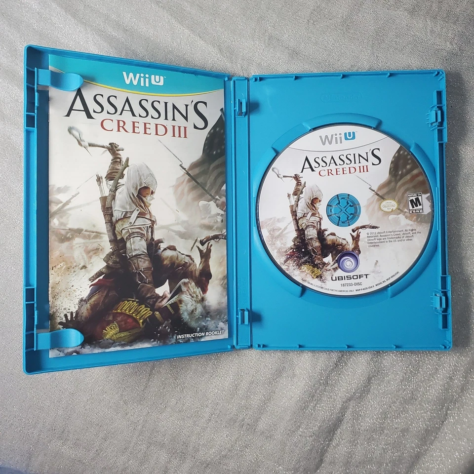 Videojuego Assassins Creed III para Nintendo Wii U Clasificado Maduro 17 Foto 3 de 3
